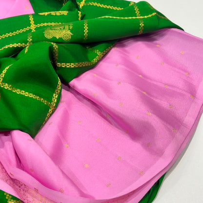 Pure Mysore Crepe Silk Saree