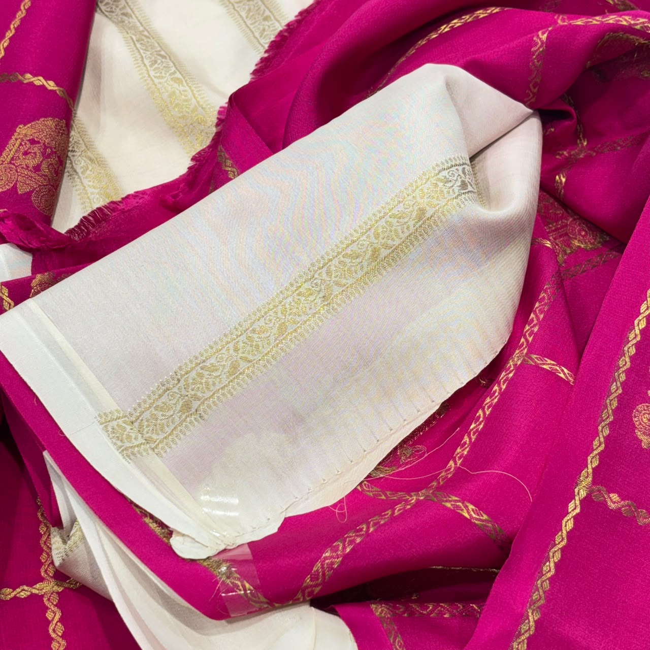 Pure Mysore Crepe Silk Saree