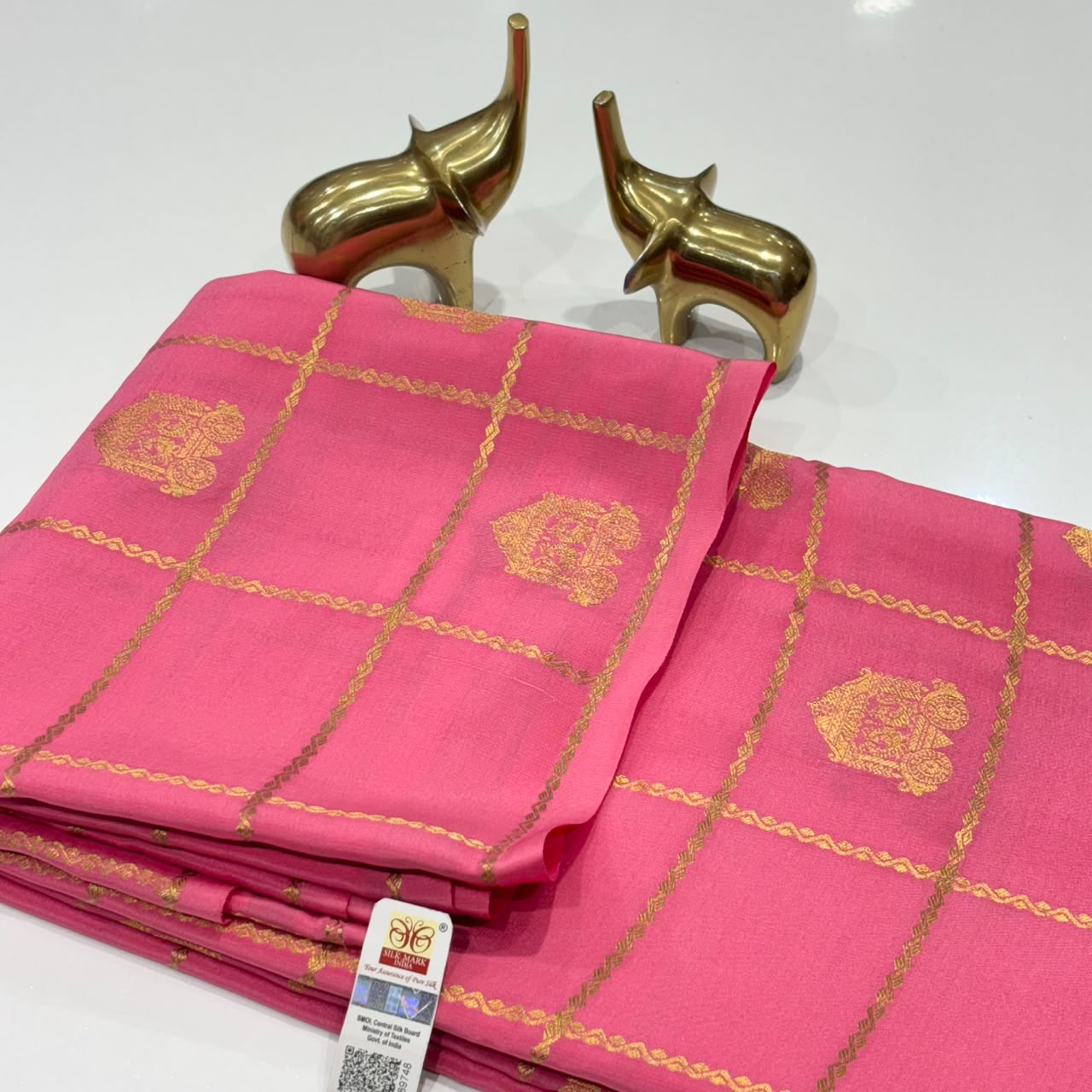 Pure Mysore Crepe Silk Saree