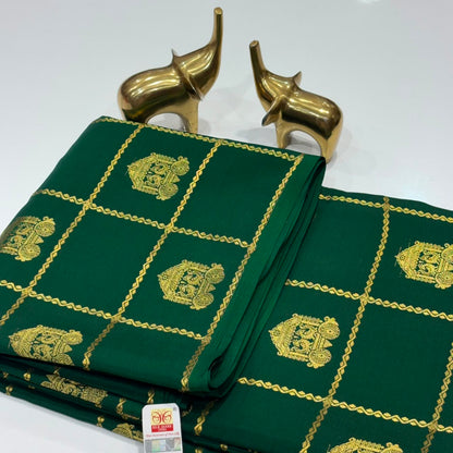 Pure Mysore Crepe Silk Saree