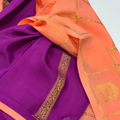 Pure Mysore Crepe Silk Saree