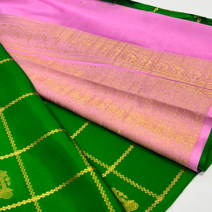 Pure Mysore Crepe Silk Saree