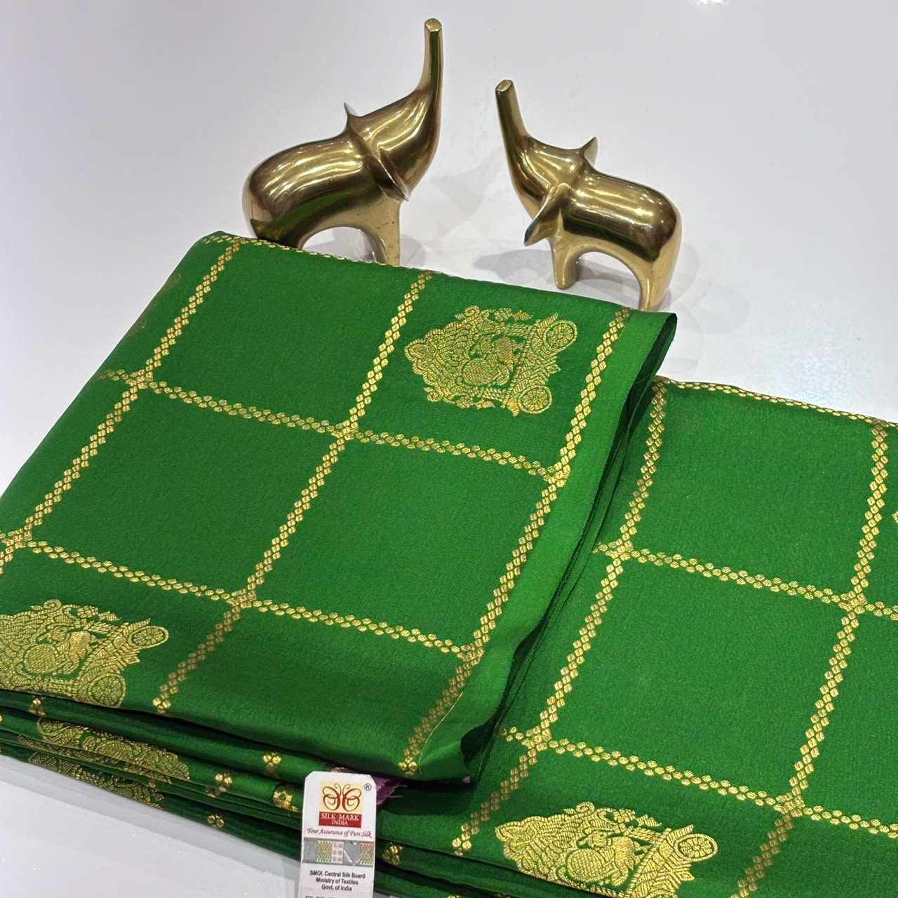Pure Mysore Crepe Silk Saree