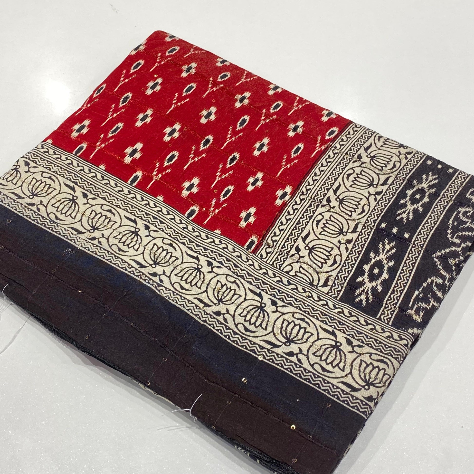 Printed Modal Crepe Saree
