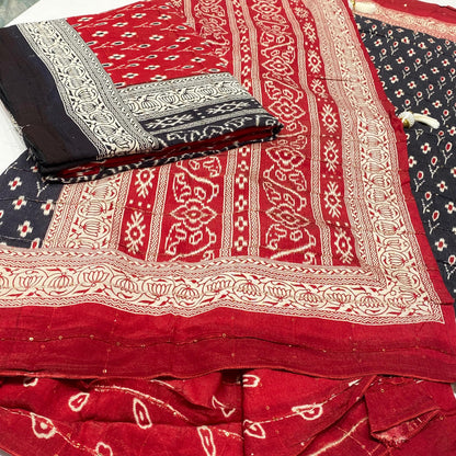 Printed Modal Crepe Saree