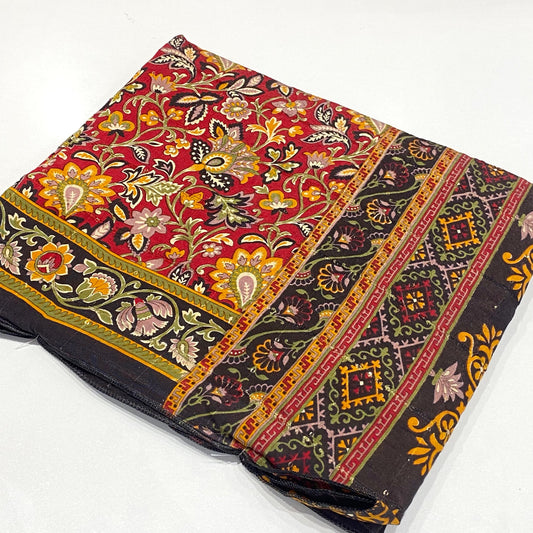 Printed Modal Crepe Saree
