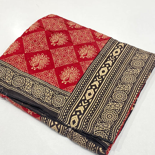 Printed Modal Crepe Saree