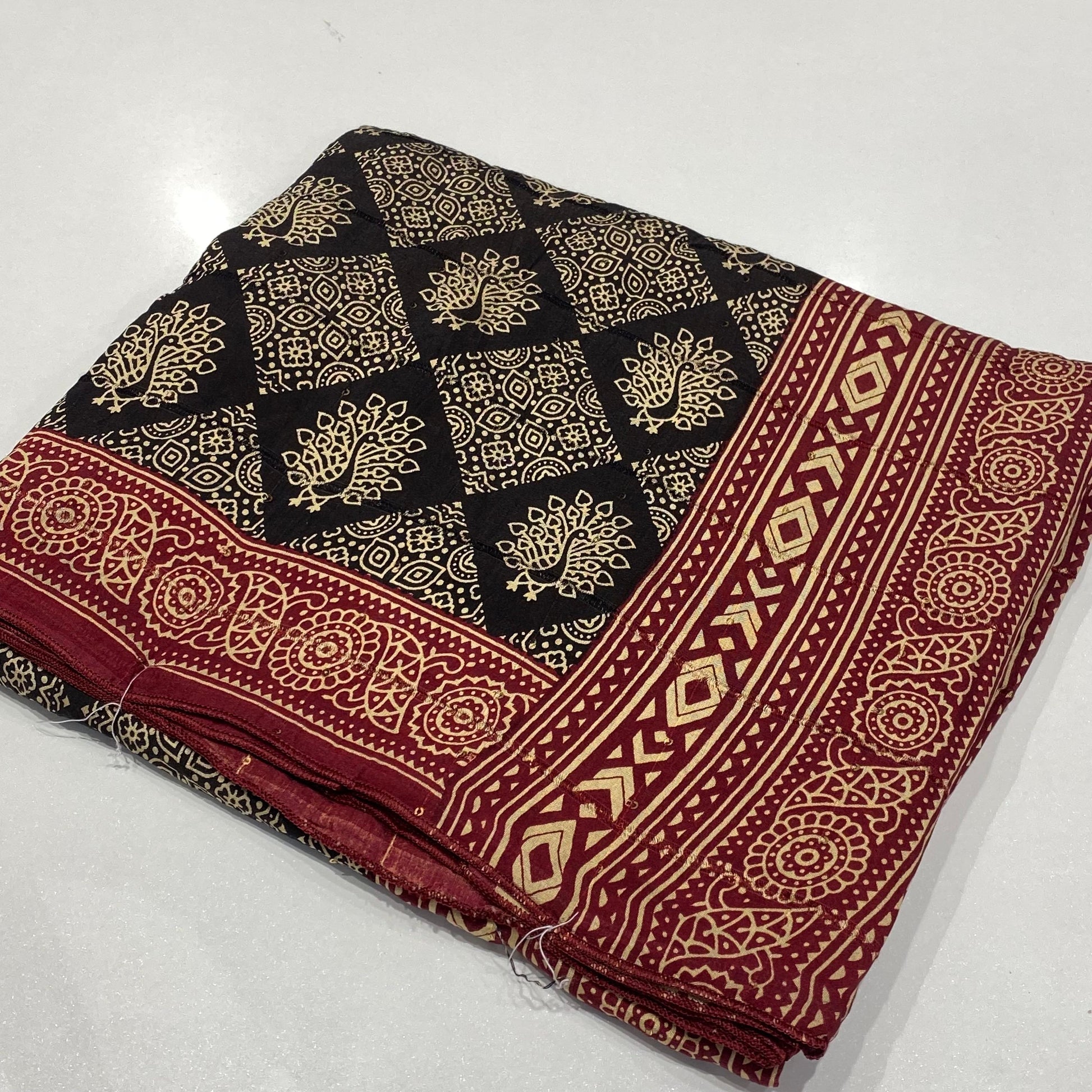 Printed Modal Crepe Saree