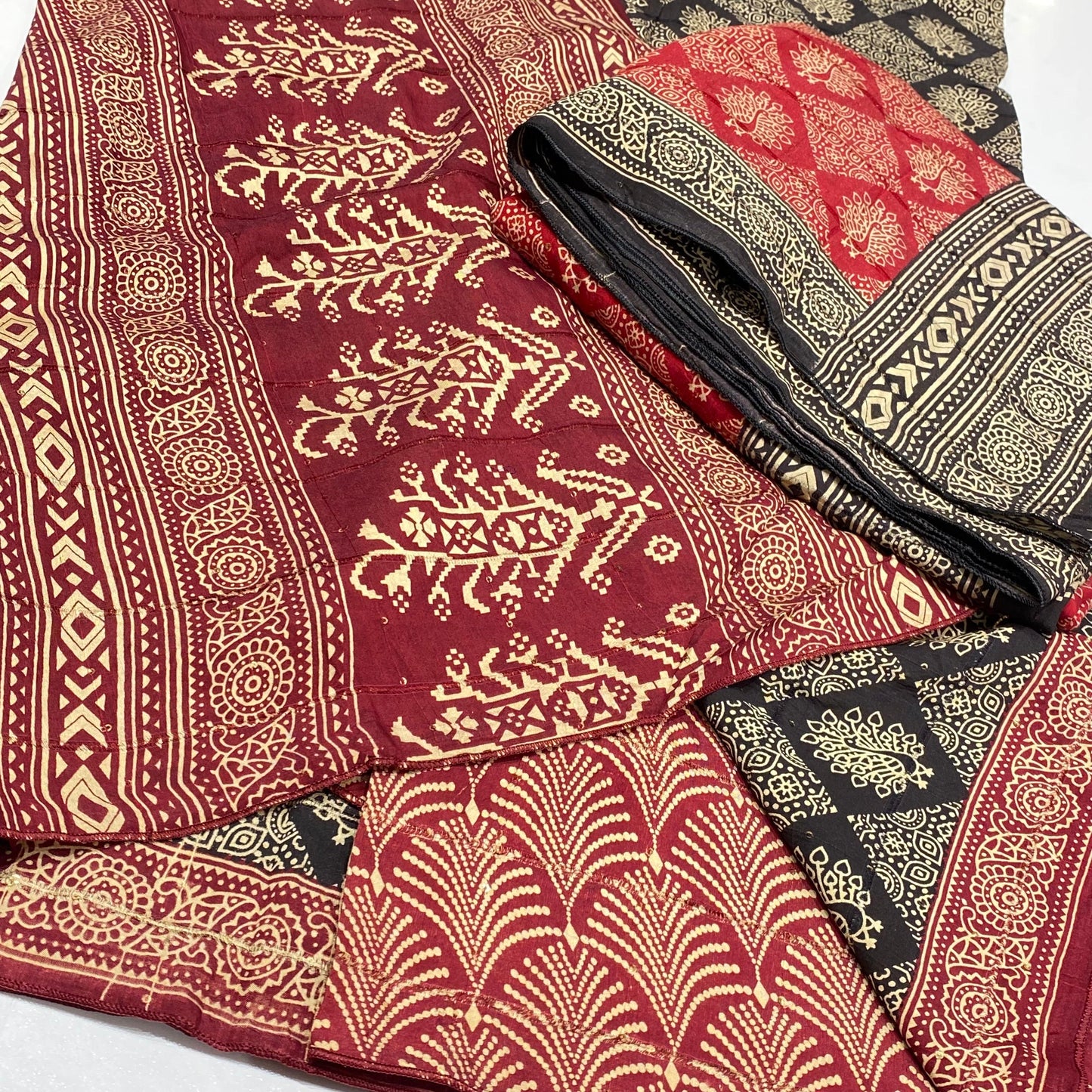 Printed Modal Crepe Saree