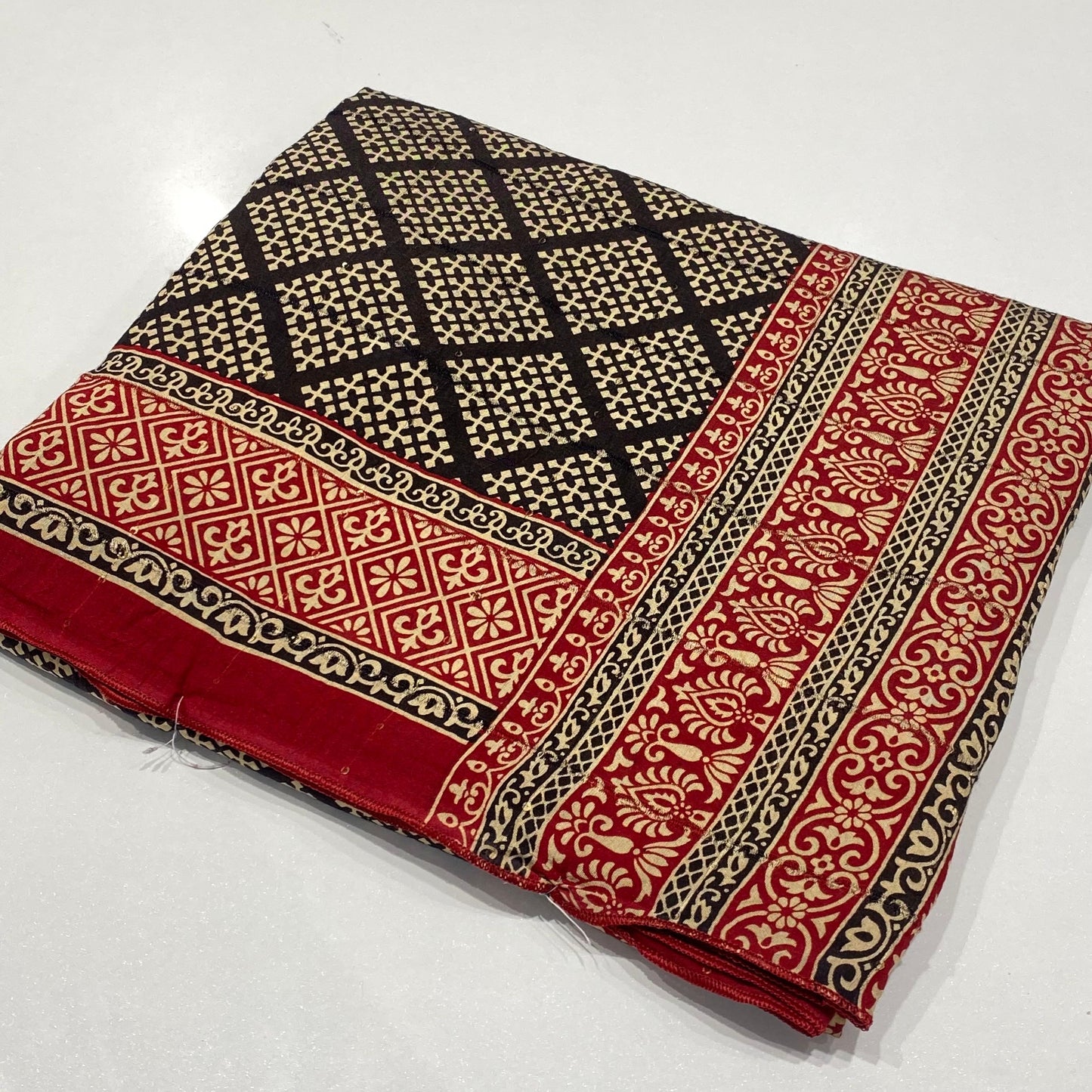 Printed Modal Crepe Saree