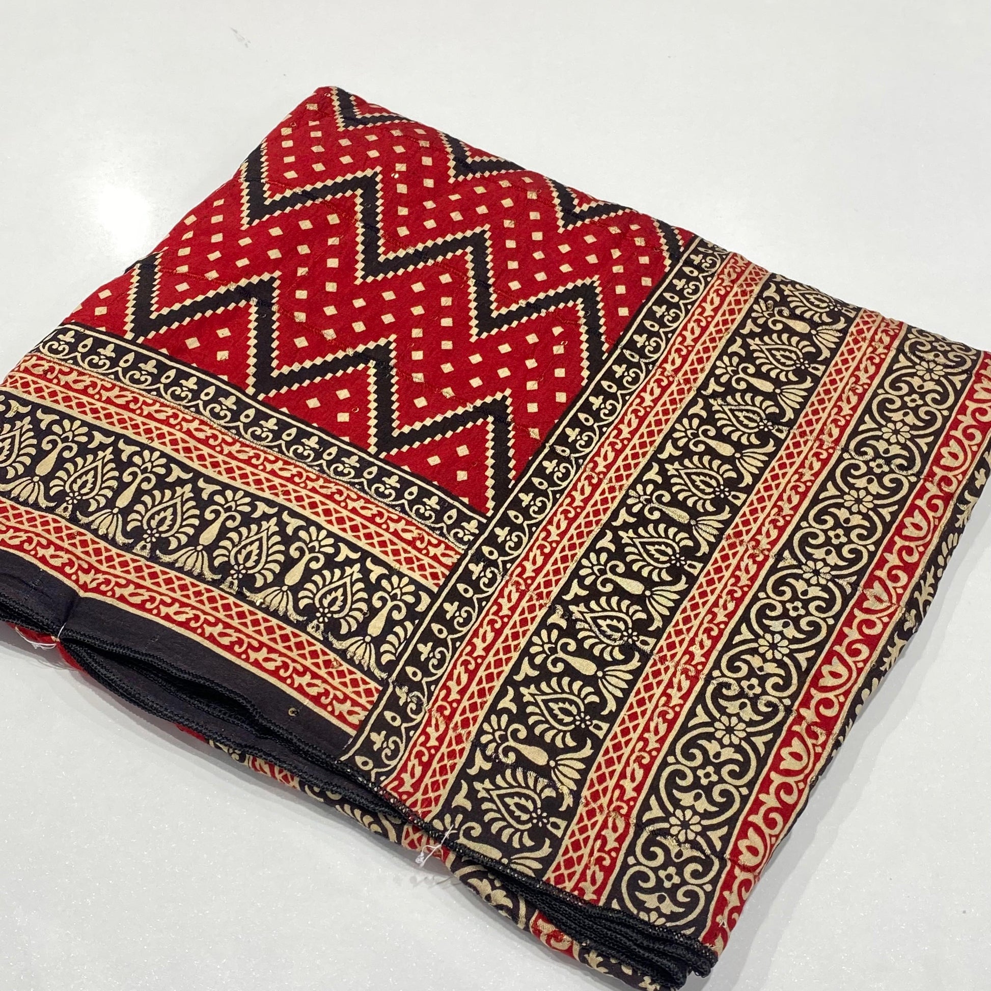 Printed Modal Crepe Saree
