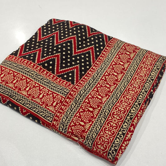 Printed Modal Crepe Saree