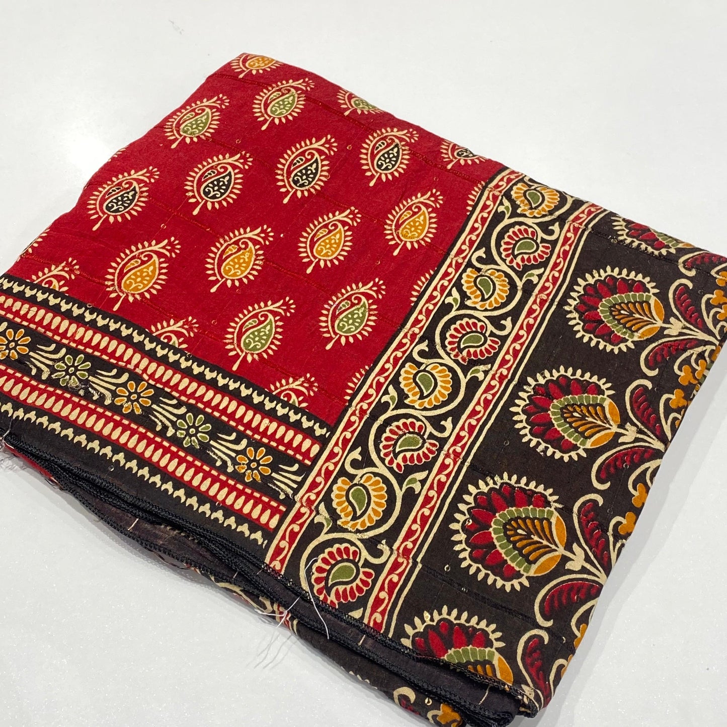 Printed Modal Crepe Saree