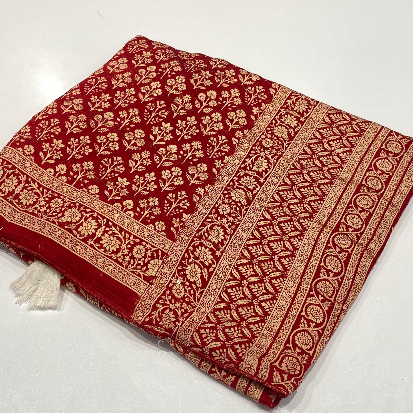 Printed Modal Crepe Saree