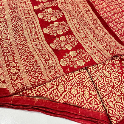 Printed Modal Crepe Saree