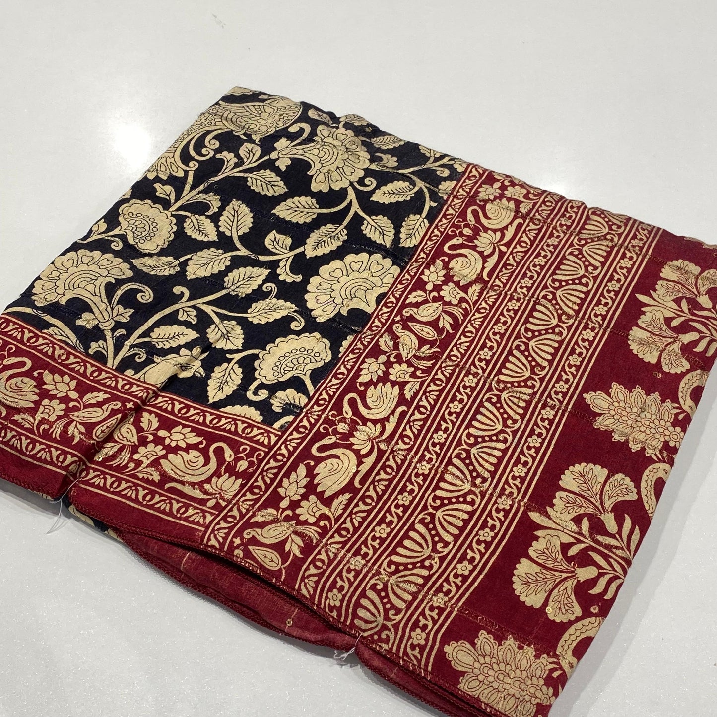 Printed Modal Crepe Saree