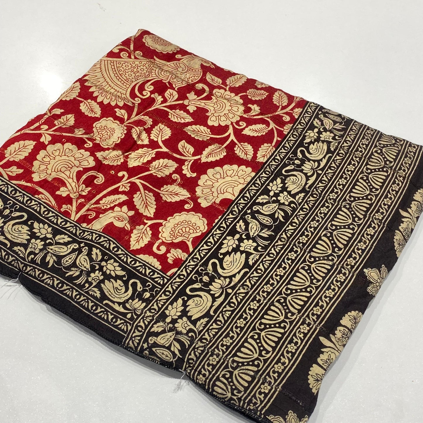 Printed Modal Crepe Saree