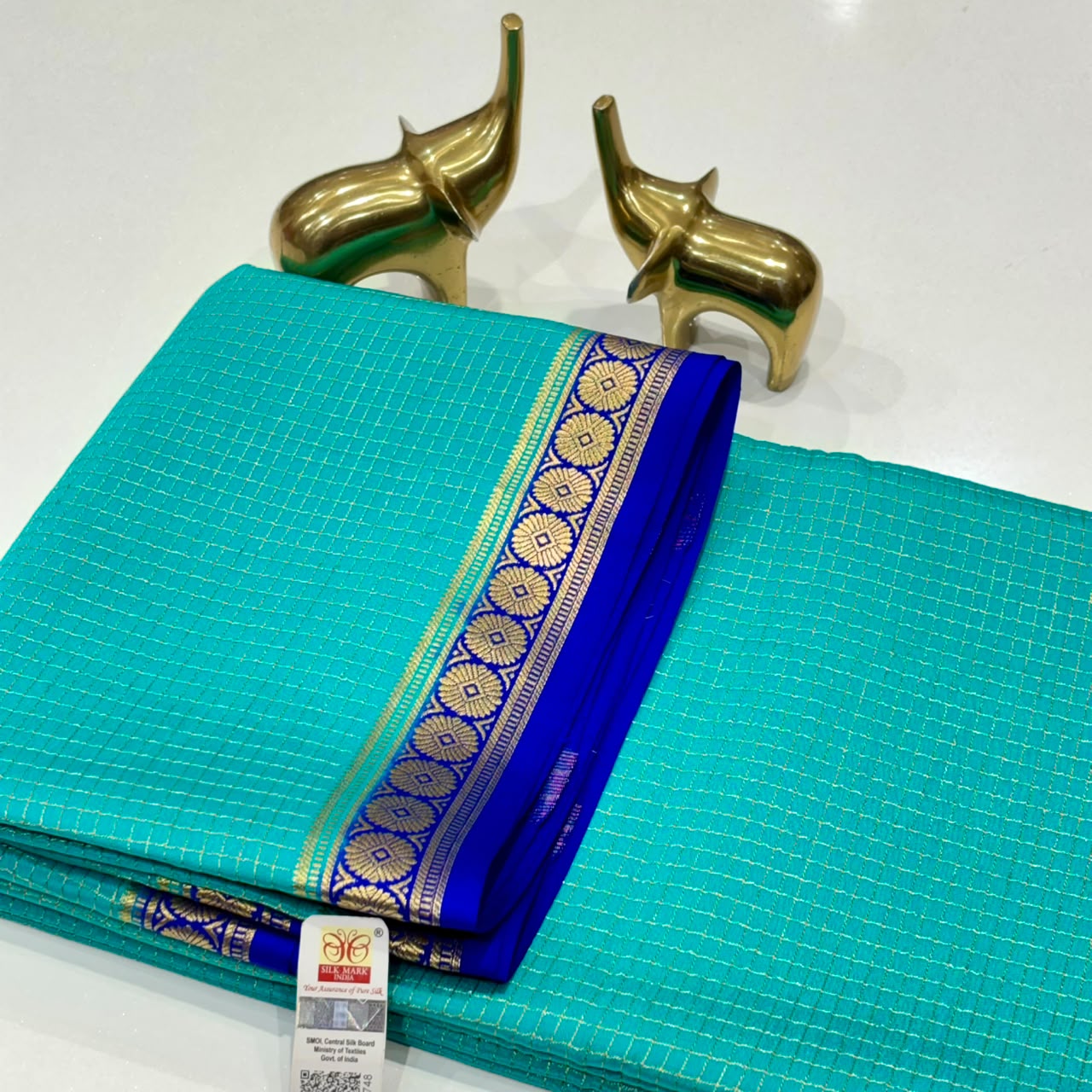 Pure Mysore Crepe Silk Saree
