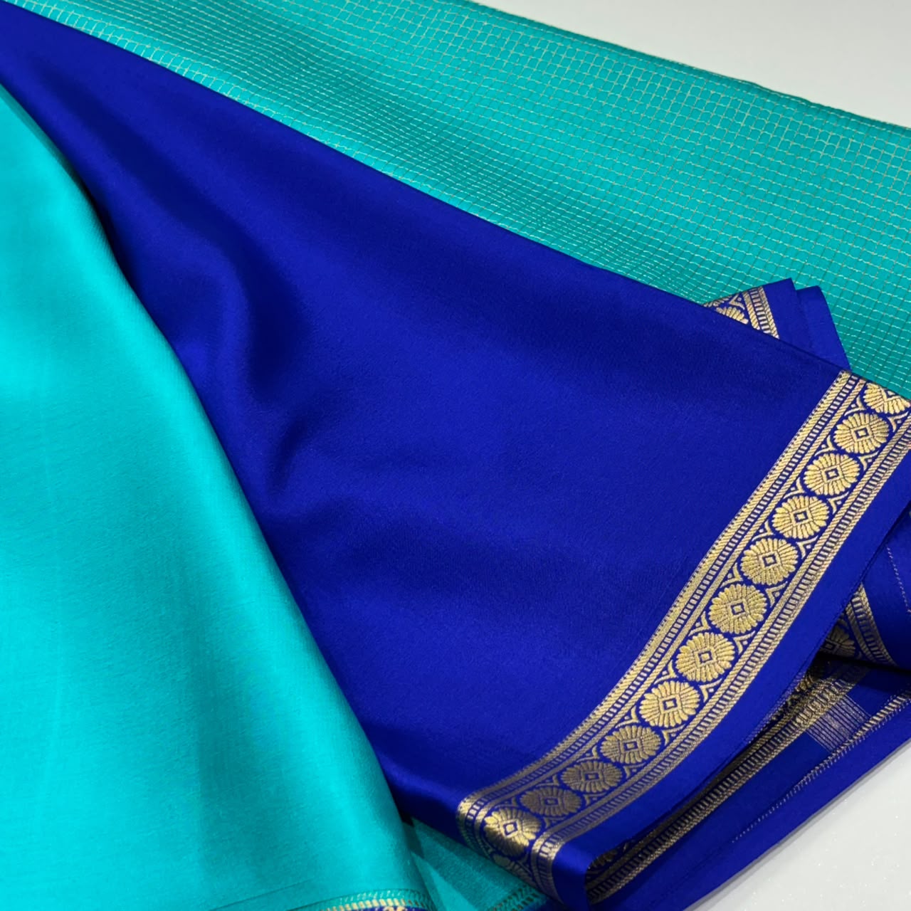 Pure Mysore Crepe Silk Saree