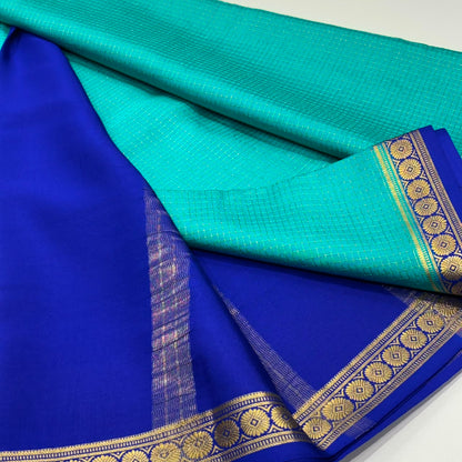 Pure Mysore Crepe Silk Saree