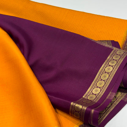 Pure Mysore Crepe Silk Saree
