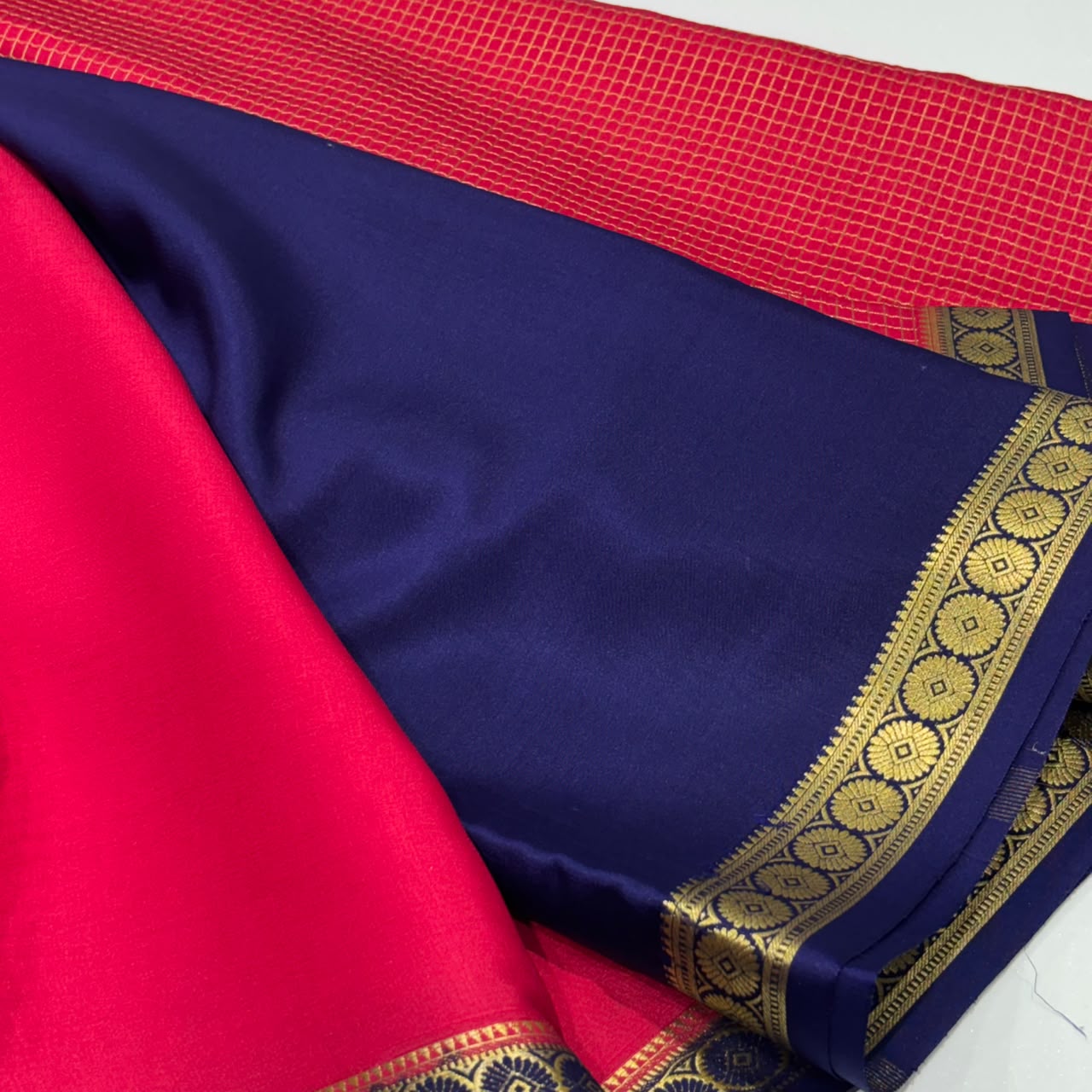 Pure Mysore Crepe Silk Saree