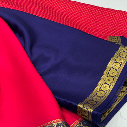 Pure Mysore Crepe Silk Saree