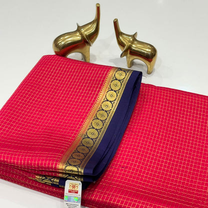 Pure Mysore Crepe Silk Saree