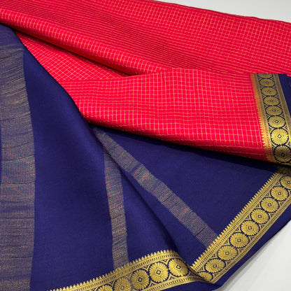 Pure Mysore Crepe Silk Saree