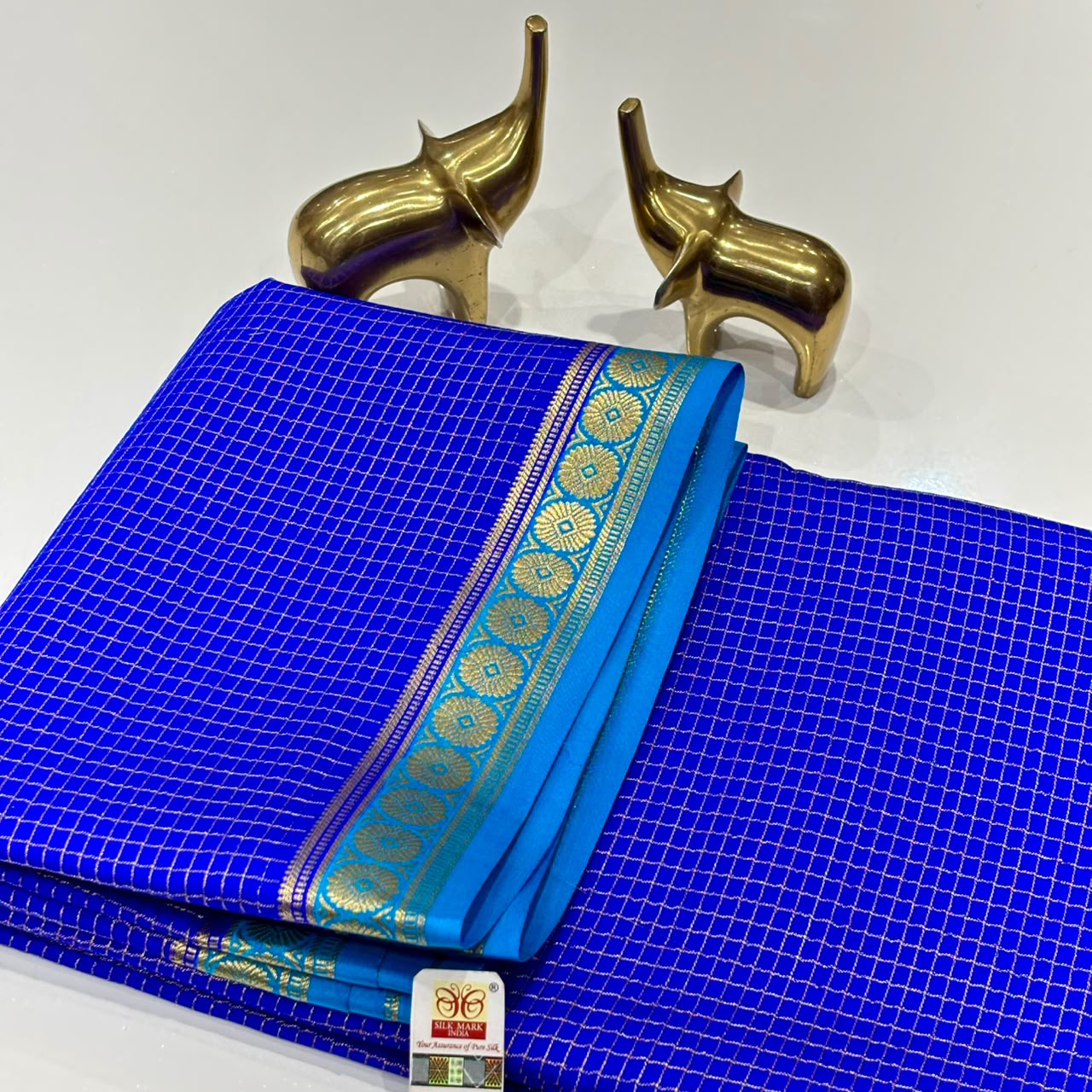 Pure Mysore Crepe Silk Saree