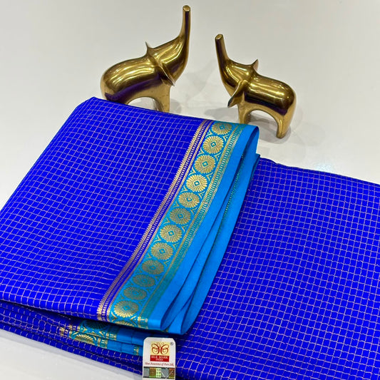 Pure Mysore Crepe Silk Saree