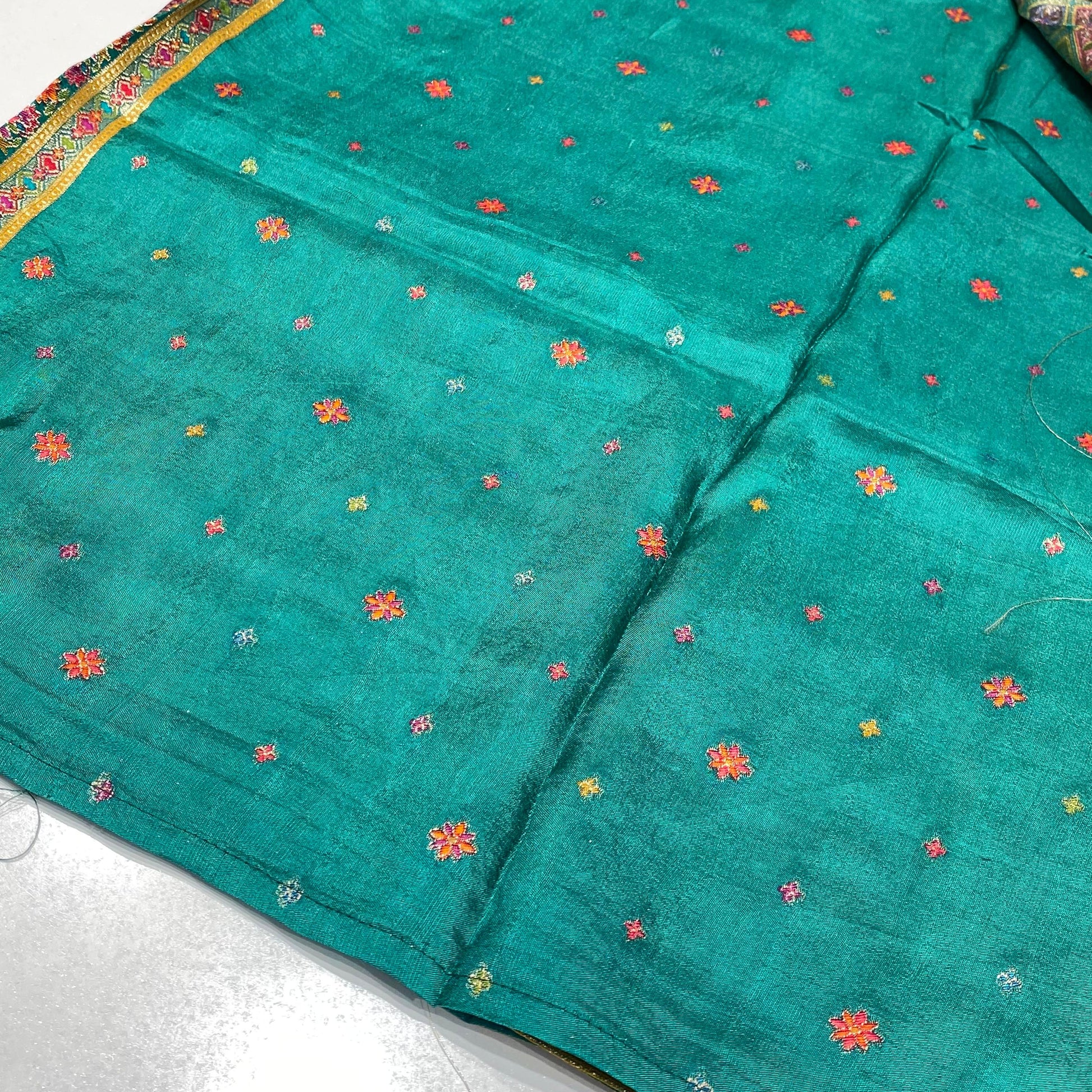 Royal Kashmir Work Pashmina Saree