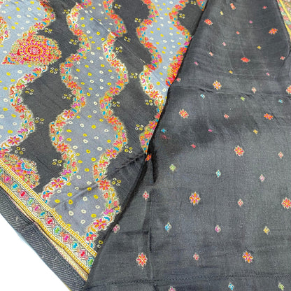 Royal Kashmir Work Pashmina Saree