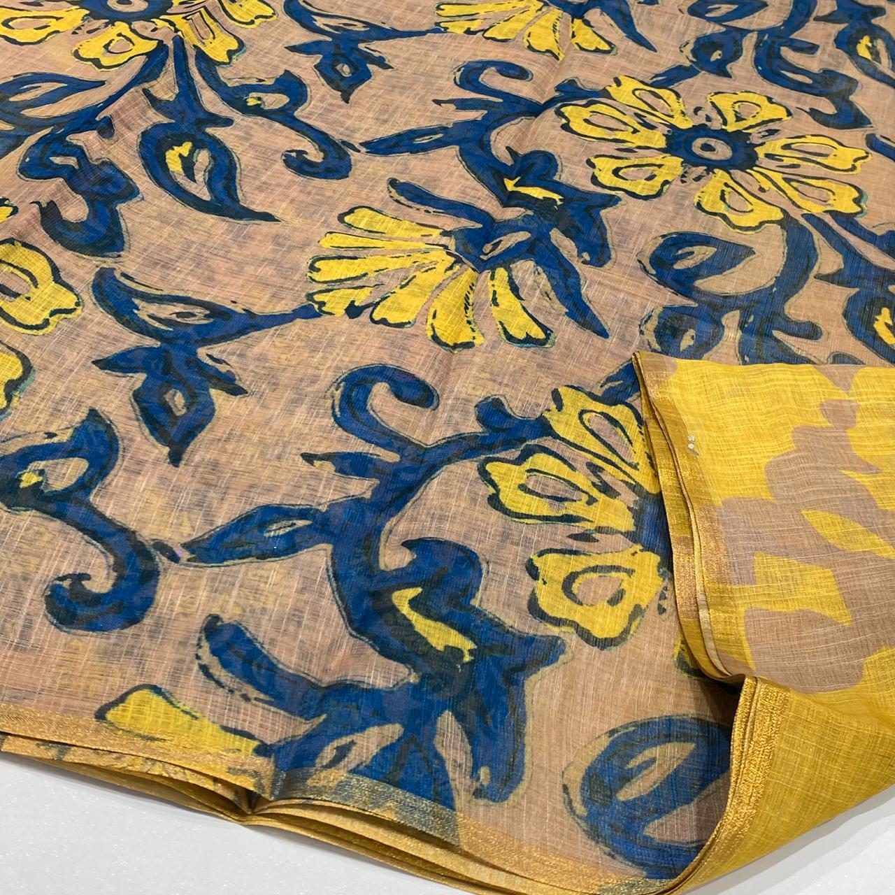 Lightweight Mul Cotton Saree