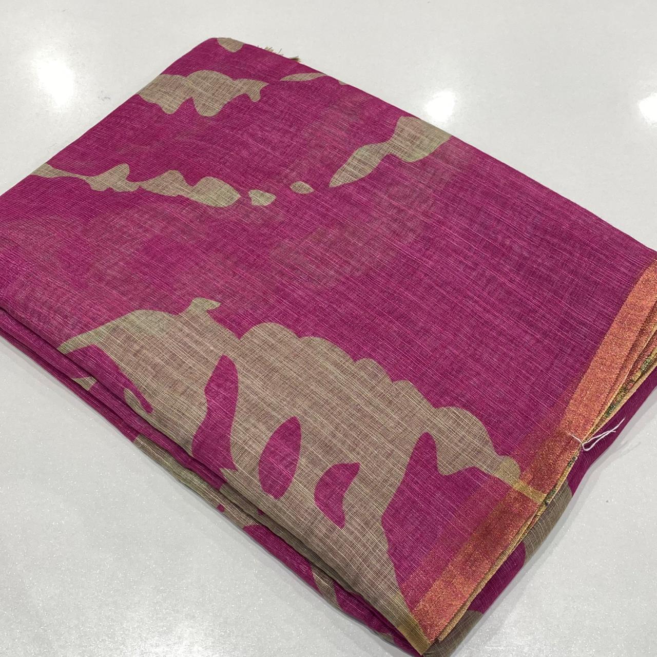 Lightweight Mul Cotton Saree