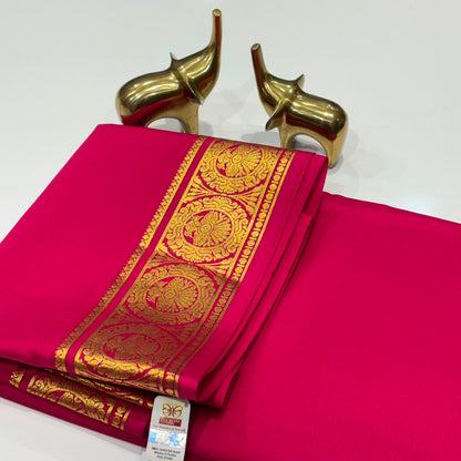 Pure Mysore Crepe Silk Saree