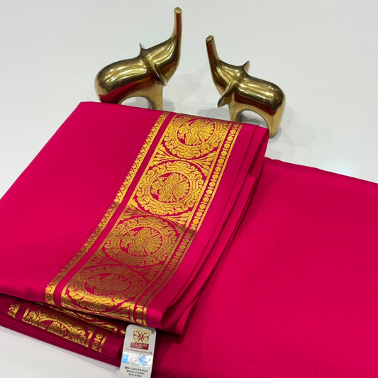 Pure Mysore Crepe Silk Saree
