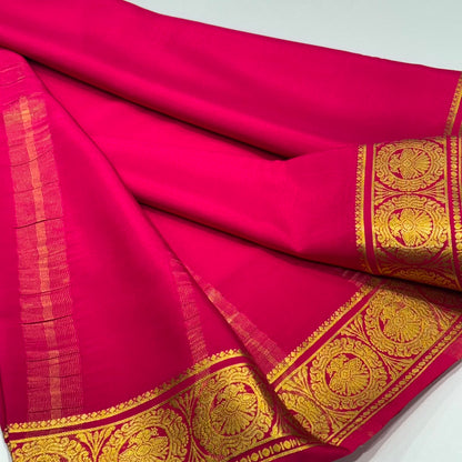 Pure Mysore Crepe Silk Saree