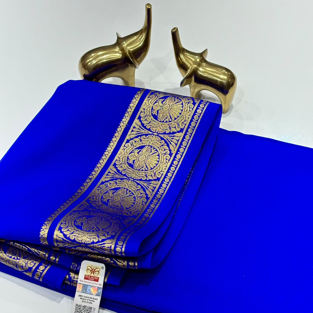 Pure Mysore Crepe Silk Saree