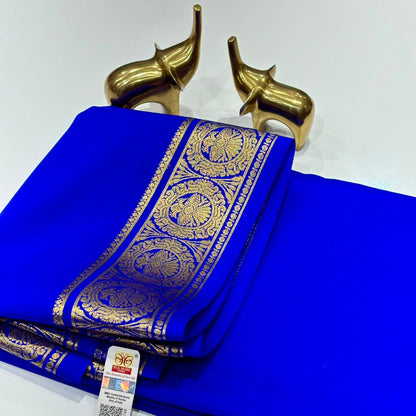 Pure Mysore Crepe Silk Saree