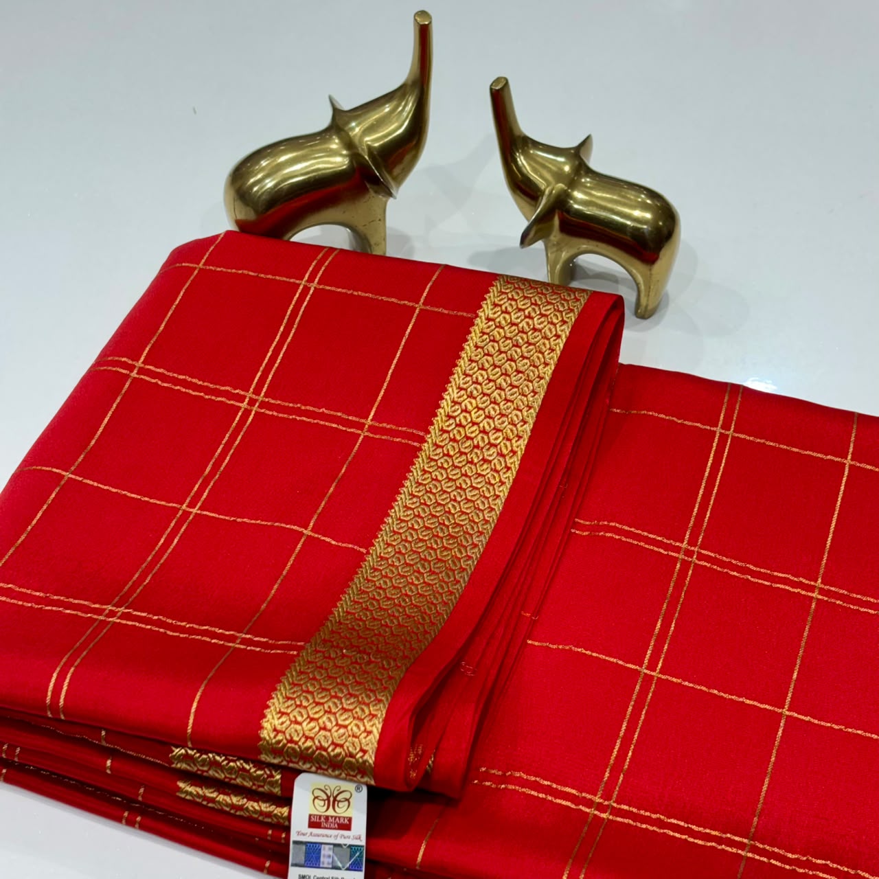 Pure Mysore Crepe Silk Saree