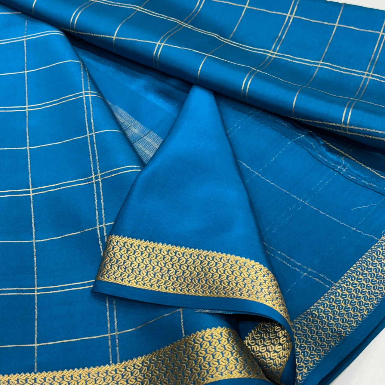 Pure Mysore Crepe Silk Saree
