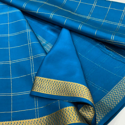 Pure Mysore Crepe Silk Saree