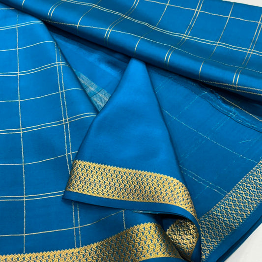 Pure Mysore Crepe Silk Saree