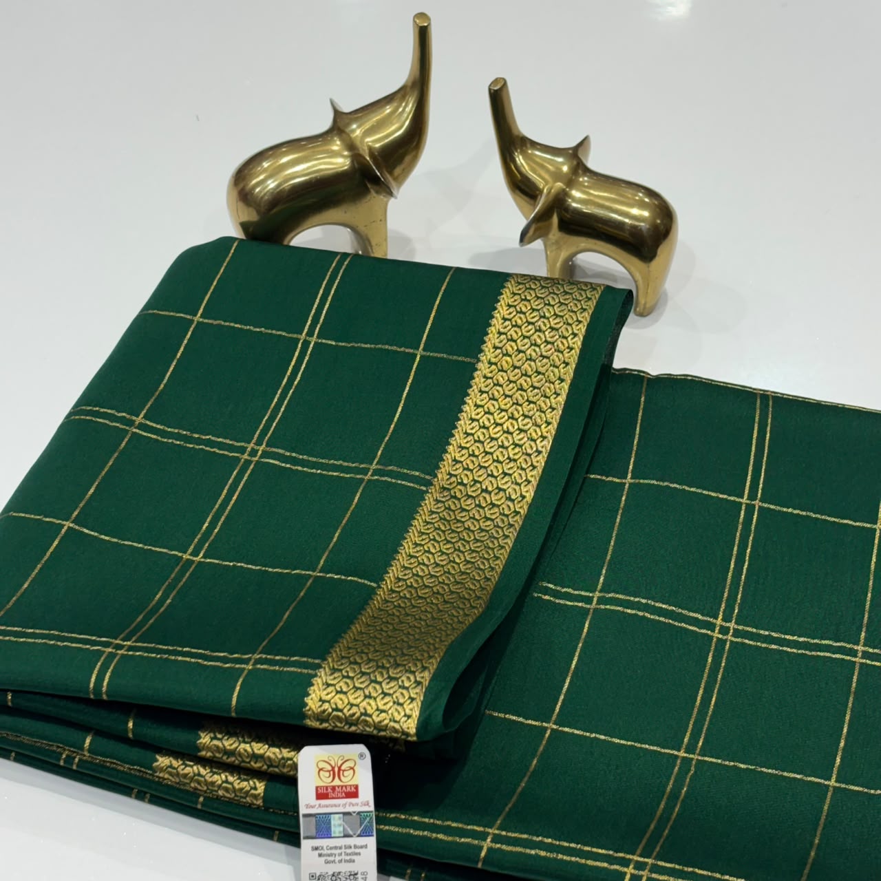 Pure Mysore Crepe Silk Saree
