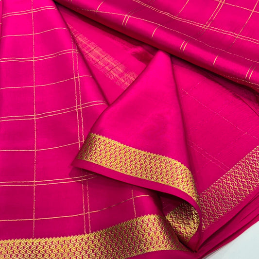 Pure Mysore Crepe Silk Saree