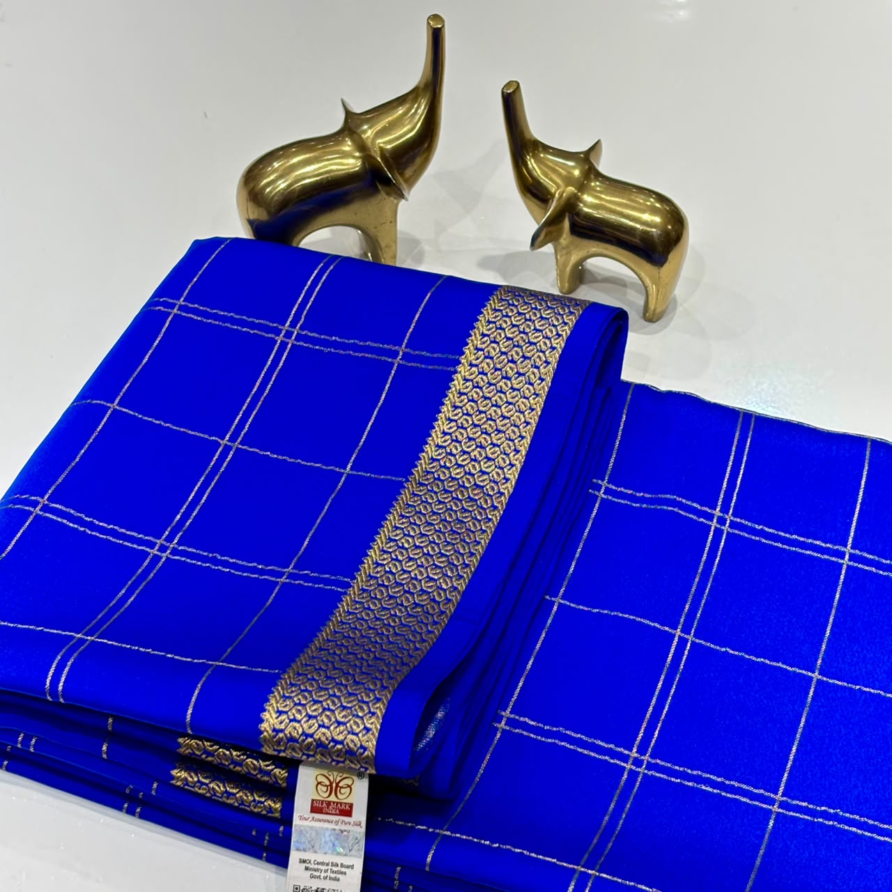Pure Mysore Crepe Silk Saree