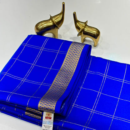 Pure Mysore Crepe Silk Saree