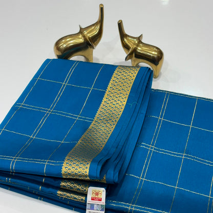 Pure Mysore Crepe Silk Saree