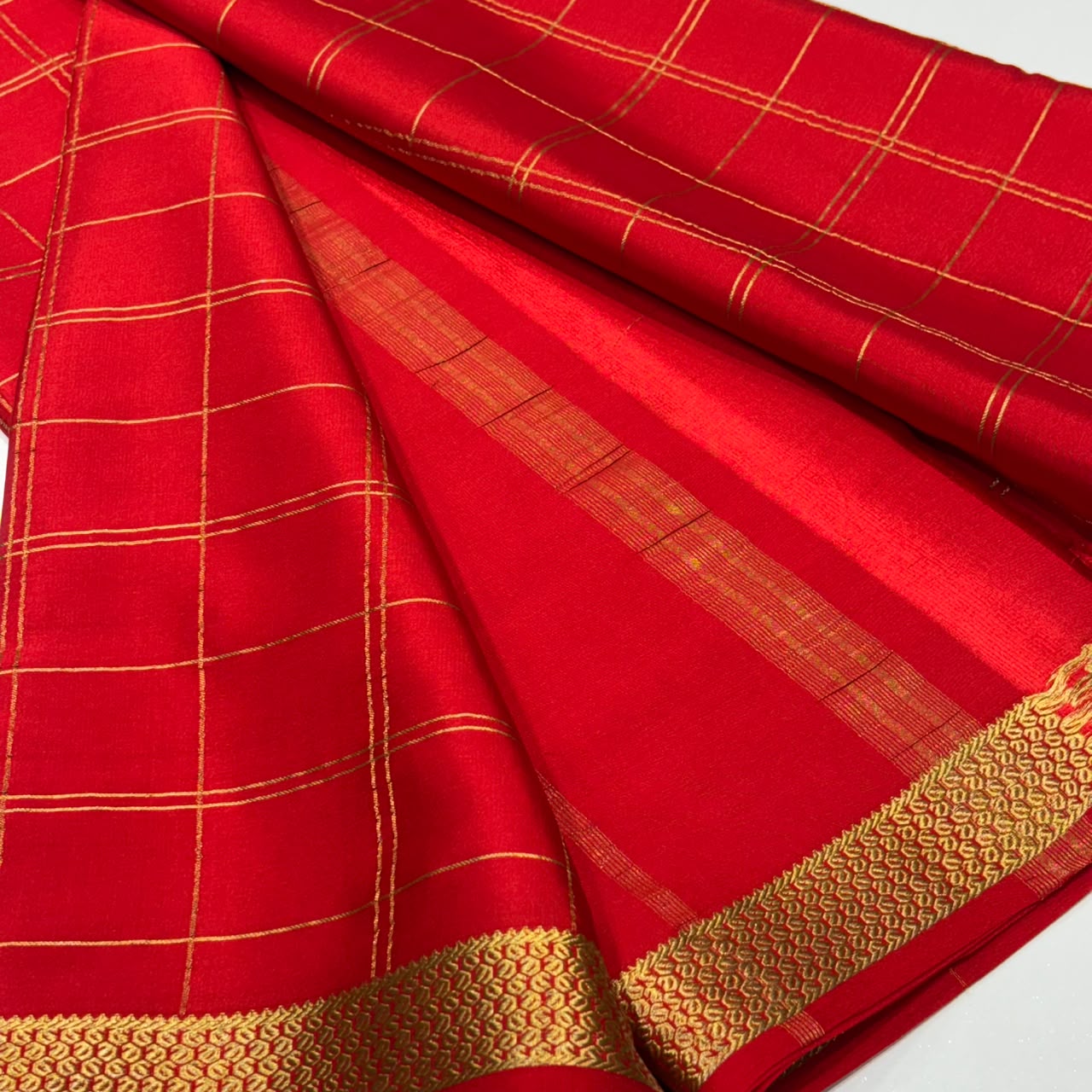 Pure Mysore Crepe Silk Saree